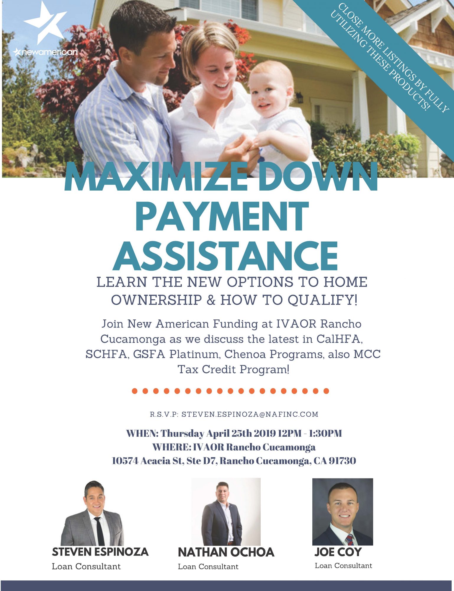 Down Payment Assistance Seminar Rancho
